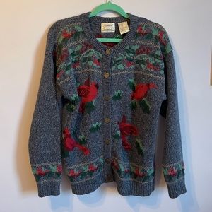 Vintage Holiday Christmas Cardigan